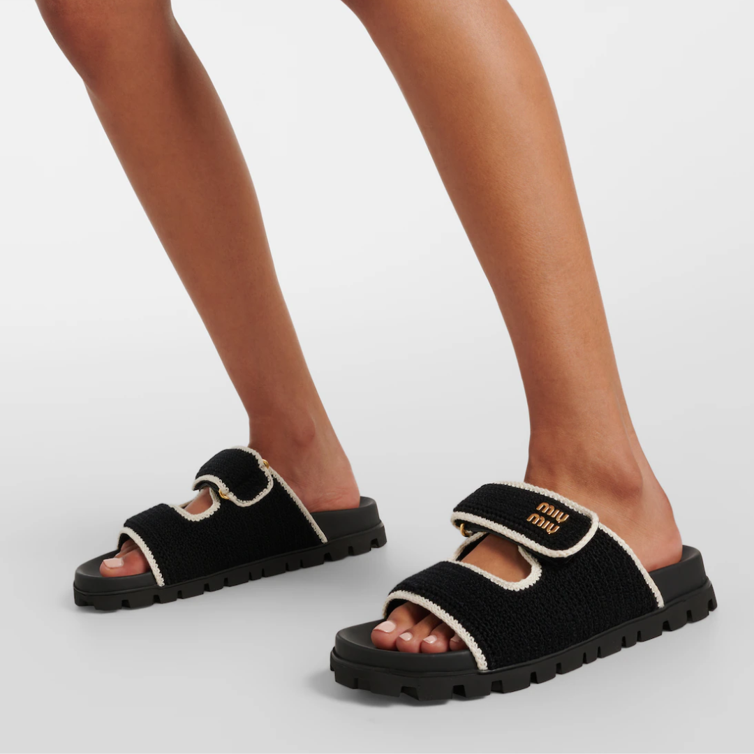 Viral MM Crochet Slides